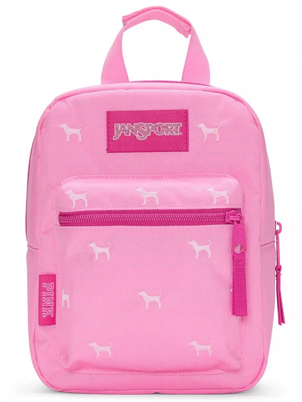 PINK X JANSPORT Right Pack Backpack with lunch bag- Pink Dog